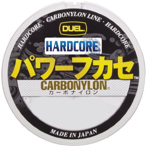 DUEL(デュエル) HARDCORE(ハードコア) カーボナイロンライン 2号 HARDCORE パワーフカセ 150m MG ミルキーグリー | 