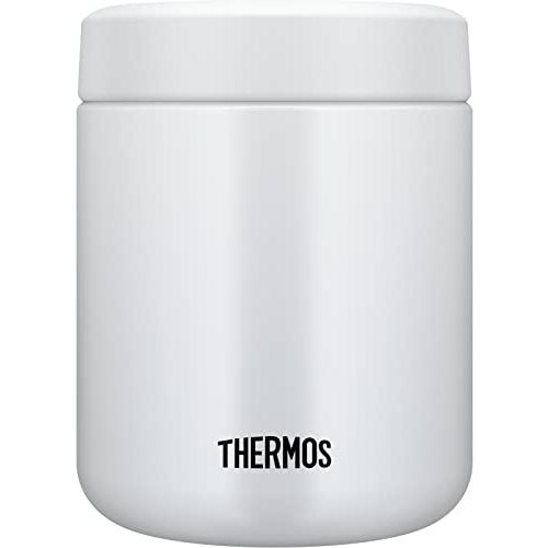 サーモス 真空断熱スープジャー 400ml ホワイトグレー スタンダードモデル 保温保冷 お手入れ簡単 口当たりがやさしい丸口設計 JBR-40 | 