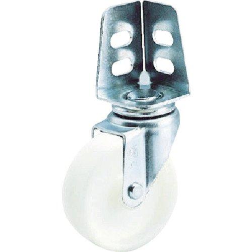 TRUSCO(トラスコ) アングル式ナイロンキャスター 自在 Φ100 TYSA-100N | 