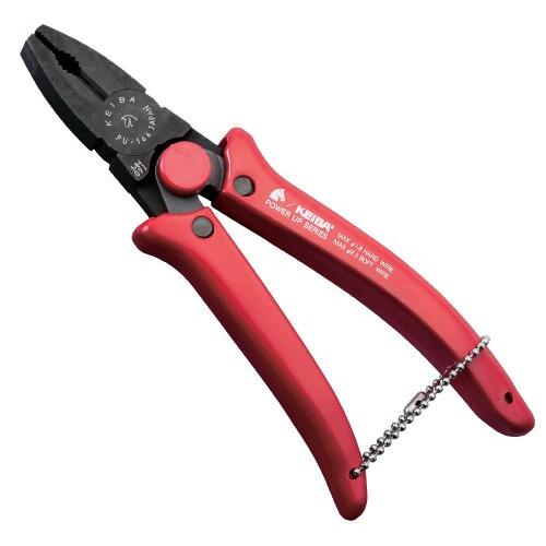 ケイバ パワーアップペンチ レッド 175mm PU-166R | 