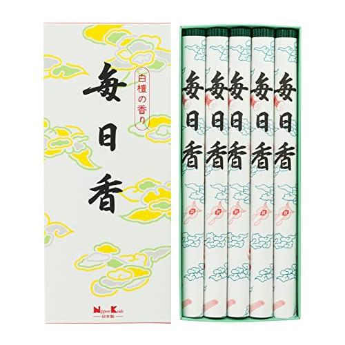 日本香堂(Nippon Kodo) 毎日香 長大把 5入 | 