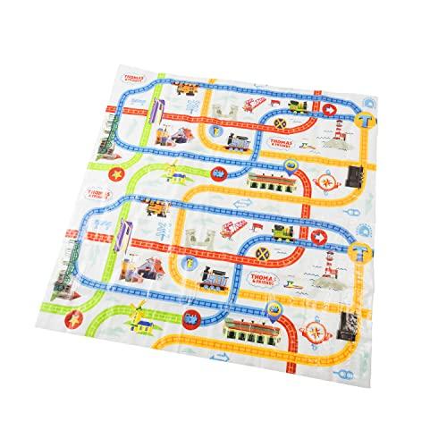 アサヒ興洋 きんしゃトーマス レジャーシートLL 線路柄 | 