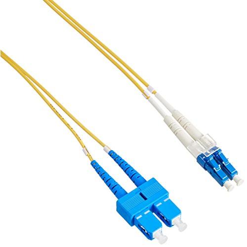 サンワサプライ 光ファイバケーブル 5m HKB-LCSC1-05L | 