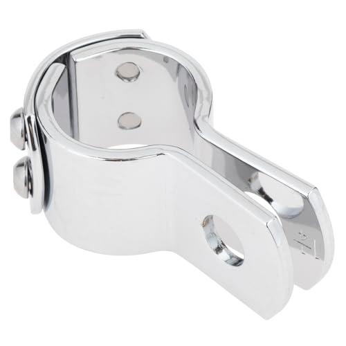 キジマ(Kijima) バイクパーツ 3ピースクランプ 1-1/4(31.8mm) 汎用 クロームメッキ 1PC HD-05402 | 