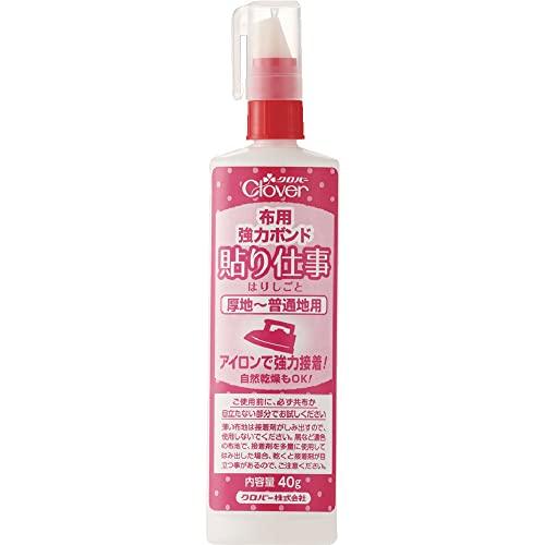 クロバー(Clover) 布用強力ボンド 貼り仕事 58-444 | 