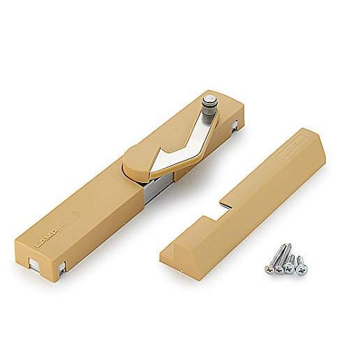 スガツネ工業 ドア用金物 LAMP ラプコンドアダンパー 面付 LDD-S-RLBR ライトブラウン 右吊元用 | 