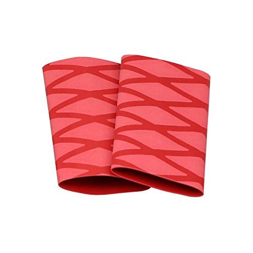 キジマ(Kijima) バイクパーツ グリップ シュリンクチューブ 保護用 2個セット φ40×104mm 収縮率50% レッド BM-0400 | 