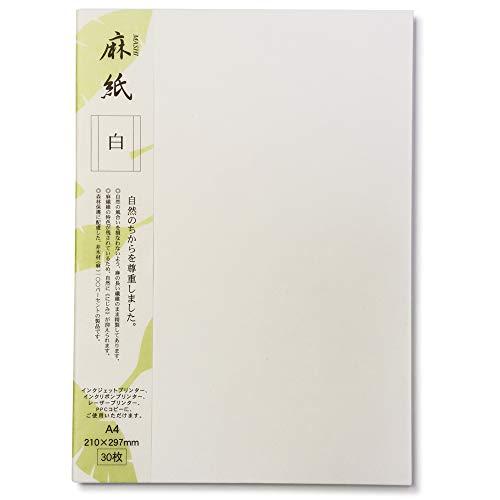 大直 コピー用紙 麻紙 白 A4 30枚 206040409 | 