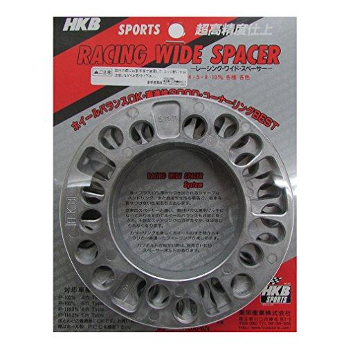 HKB SPORTS ホイールスペーサー(4穴・5穴兼用) P.C.D.100・114.3 3mm 4枚入HKWS3 | 