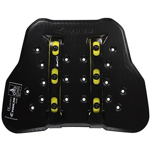 RSタイチ(RS TAICHI) テクセル チェストプロテクター(ボタンタイプ) 胸部 CEレベル2 ブラック/ホワイト サイズ:フリー [TR | 