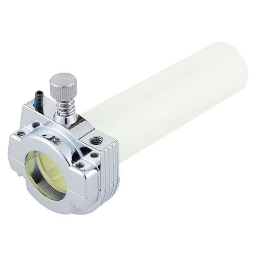 キジマ(Kijima) バイクパーツ スロットルホルダー パイプ付 インチ/1本引きワイヤー用 ハーレー('73-'15) メッキ HD-048 | 