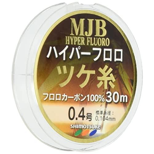 SHIMOTSUKE(シモツケ) フロロカーボンライン MJB ハイパーツケ糸 30m 0.4号 クリアー | 