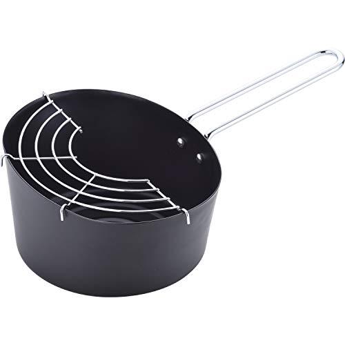 和平フレイズ 横長 天ぷら鍋 14×18cm IH対応 ガス お弁当 一人暮らし 揚げ物 鍋 天麩羅 ひるもぐ RB-1297 | 