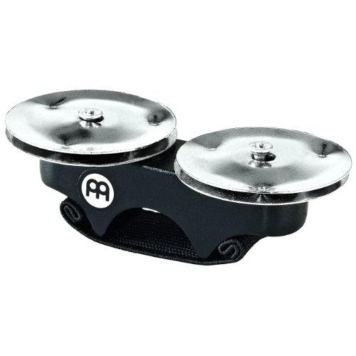 MEINL Percussion マイネル カホンアクセサリー Finger Jingle Stainless Steel FJS1S-BK 【 | 
