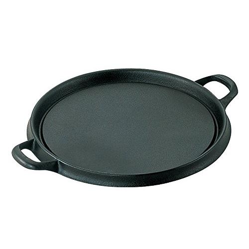 池永鉄工(Ikenaga Iron Works) IK 鉄 お好み焼鉄板 丸型 28cm 鋳鉄 日本 QOK05 | 