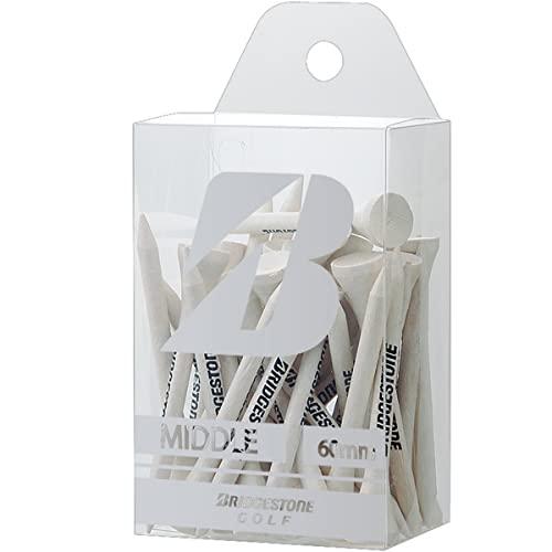 BRIDGESTONE(ブリヂストン) ゴルフ ウッドティー(ミドル・36本入り) GAG302 ホワイト 2023年モデル | 