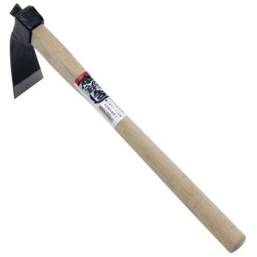 白柄 手打細巾片手鍬 06020 | 