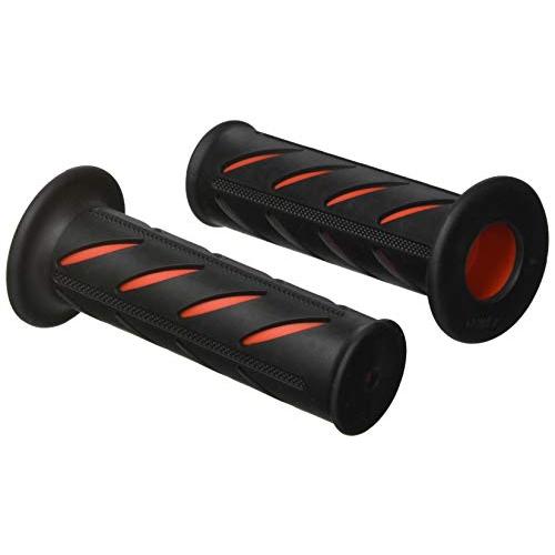 キジマ(Kijima) バイクパーツ グリップ SP1 ラバー製 114mm φ25.4mm 非貫通タイプ カブ専用(カブ110不可) ブラック | 