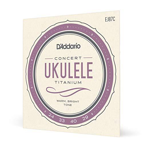 D'Addario ダダリオ ウクレレ弦 EJ87C Titanium Concert コンサート 【国内正規品】 | 