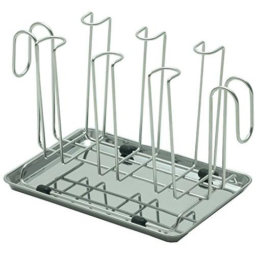 貝印 KAI コップ立て グラススタンド ( ステンレス トレイ 付き) DR5013 | 