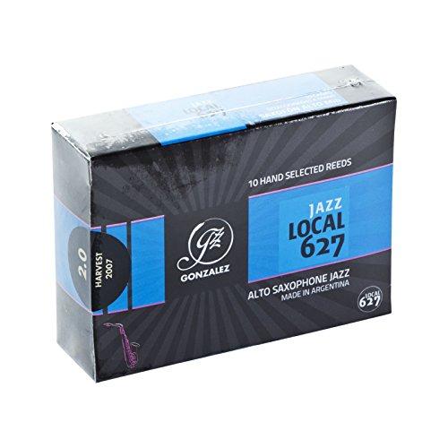 Gonzalez Reeds Jazz Local 627 Model ゴンザレス アルトサックスリード ローカル627 (3) | 