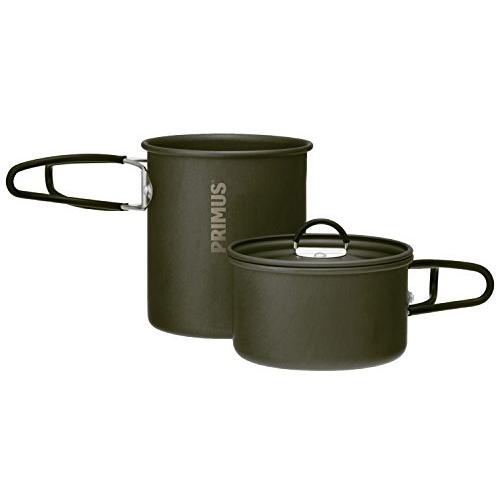 PRIMUS(プリムス) イージークック・ミニキット P-CK-K101 登山・キャンプ用クッカー アルミコッヘル 840ml+485ml | 