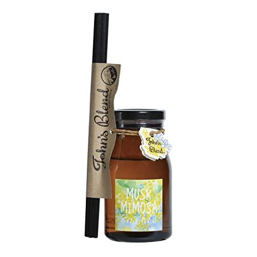 John’s Blend(ジョンズブレンド) ルームフレグランス リードディフューザー ムスクミモザ 140ml OA-JOO-11-1 | 