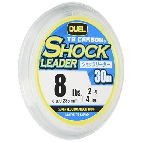 DUEL(デュエル) フロロライン 8Lbs. TB CARBON ショックリーダー30m 8Lbs. ナチュラルクリア H3502 | 