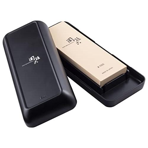 貝印 KAI 関孫六 中 砥石 包丁 研ぎ器 #1000 収納 ケース 付 日本製 AP0330 | 