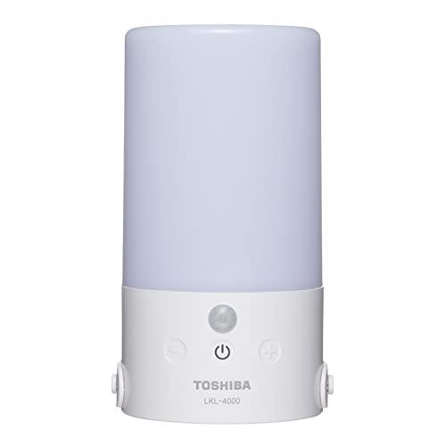 東芝(TOSHIBA) センサー付きLEDランタン 防水性能(JIS IPX4) 無段階調光＆調色(白色/電球色)機能付 人感＆明暗センサー搭載 | 