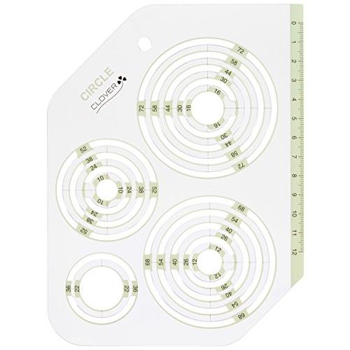 Clover ピーステンプレート 円形 58-002 | 