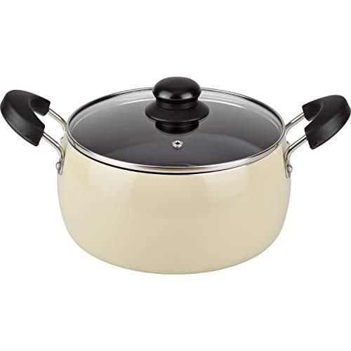 和平フレイズ 麺類にうってつけ! 吹きこぼれにくい 両手鍋 22cm (口径20cm) IH・ガス対応 煮る 茹でる 炊飯 コロージュ RB-1 | 