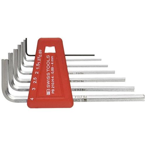 PBピービー ホルダー付六角棒レンチセットパックナシ210H-4 | 