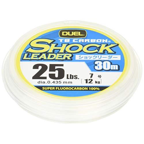 DUEL(デュエル) フロロライン 25Lbs. TB CARBON ショックリーダー30m 25Lbs. ナチュラルクリア H3507 | 