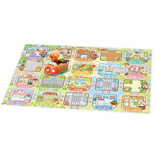 アンパンマン はじめてプログラミング! どの道とおる?アンパンマンドライブカー 83×100×130mm | 