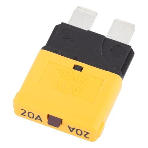 キジマ(Kijima) バイクパーツ ヒューズブレーカー 平型 20A 汎用 1個入り 304-7086 | 