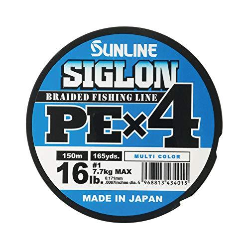 サンライン(SUNLINE) ライン シグロン PEx4 150m 5色 1号 16LB J | 