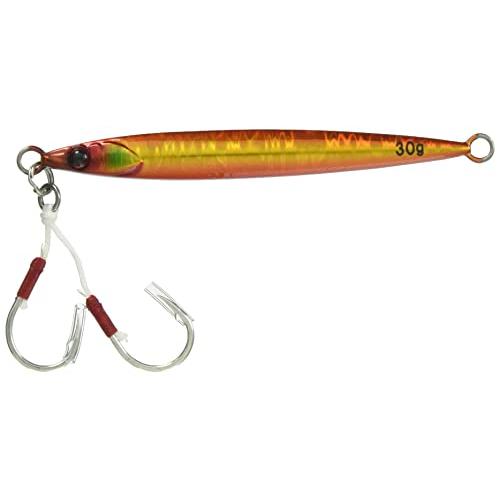 JACKALL(ジャッカル) メタルジグ ビッグバッカー JIG/SLIDE STICK 30g アカキン/マグマウェーブホロ. | 