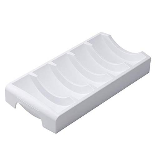 Belca 食器棚収納 お椀スタンドS 直径14cmまでのお椀用 幅13×奥行27×高さ4cm ホワイト SD-WS | 