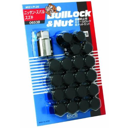 KYO-EI [ 協永産業 ] Bull Lock [ 袋タイプ 21HEX ] M12 x P1.25 5H車用 [ 個数：20P ] [ 品 | 
