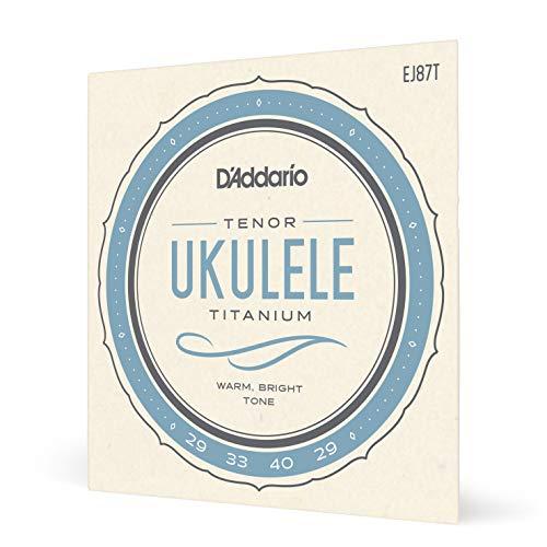 D'Addario ダダリオ ウクレレ弦 EJ87T Titanium Tenor テナー 【国内正規品】 | 