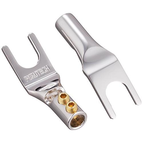 FURUTECH ADL オーディオグレード Yラグ端子 ロジウムメッキ処理 4本1組 FP201R | 