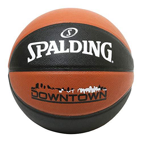 SPALDING(スポルディング) バスケットボール ダウンタウン 76-715J ブラック/ブラウン 7号球 バスケ バスケット | 
