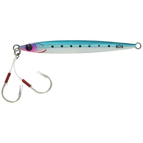 JACKALL(ジャッカル) メタルジグ ビッグバッカー JIG/SLIDE STICK 60g イワシグローベリー/ボーダーホロ. | 