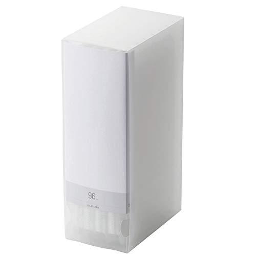エレコム ファイルケース DVD CD 対応ファイルケース 96枚収納 クリア CCD-FS96CR | 