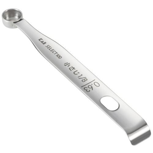 貝印 KAI 計量スプーン 0.63ml 小さじ 1/8 (少々) kai SELECT 100 DH3125 | 