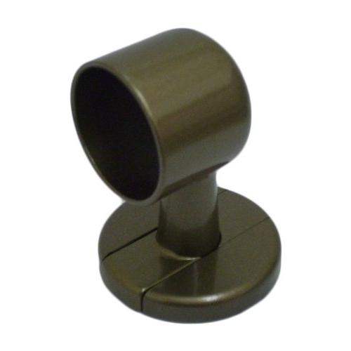 シロクマ C形ブラケット直止 35Φ アンバー BR-605 (手すり設置パーツ) | 