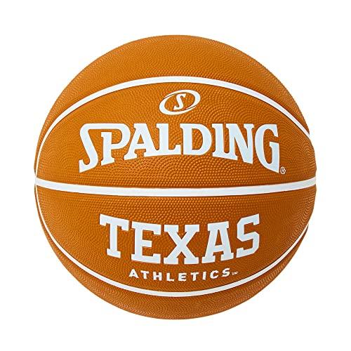 SPALDING(スポルディング) バスケットボール テキサス アスレチックス ラバー 7号球 84-917J | 