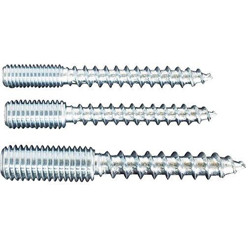 MIYAGAWA M10四角穴付スタッド木ねじ 三価クロメート 7X50 4本入 FX047-50-PC1 ドリルねじ | 