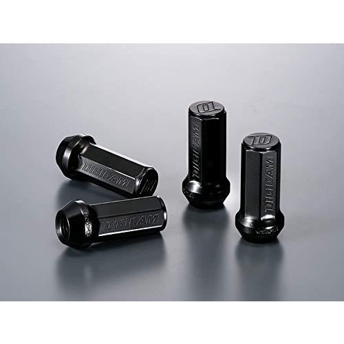 DIGICAM(デジキャン) クロモリナット 7角袋 P1.5 4P 50mm/ブラック CN7F5015BK-DC | 